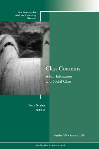 Class Concerns: Adult Education and Social Class