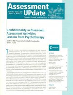 Assessment Update Volume 18, Number 5 September-october 2006