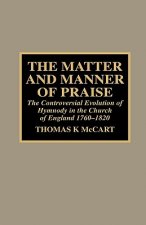 Matter and Manner of Praise