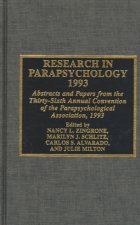 Research in Parapsychology 1993