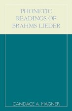 Phonetic Readings of Brahms Lieder