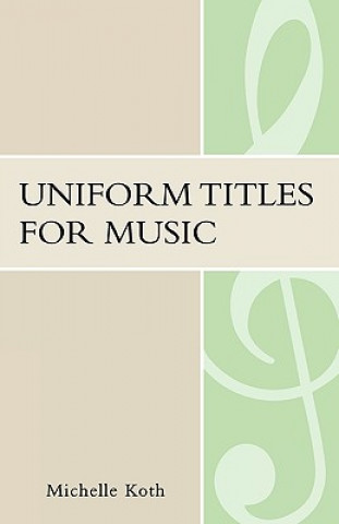 Uniform Titles for Music