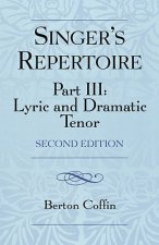 Singer's Repertoire, Part III