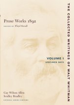 Prose Works 1892: Volume I