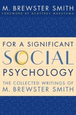 For a Significant Social Psychology