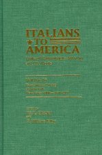 Italians to America, November 1900-April 1901