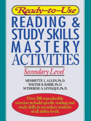 Ready-to-Use Reading & Study Skills Mastery Activities