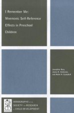 I Remember Me - Mnemonic Self-Reference Effects in Preschool Children