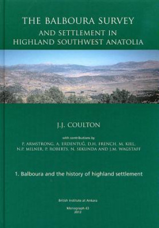 Balboura Survey and Settlement in Highland Southwest Anatolia