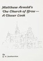 Matthew Arnold's The Church of Brou