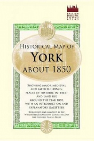 Map of York, C1850