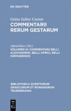 Commentarii, Vol. III Pb
