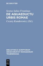 De Aquaeductu Urbis Romae CB