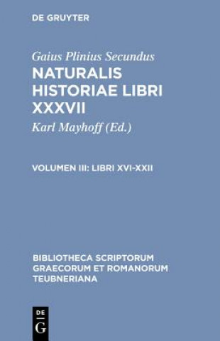 Naturalis Historiae, Vol. III CB