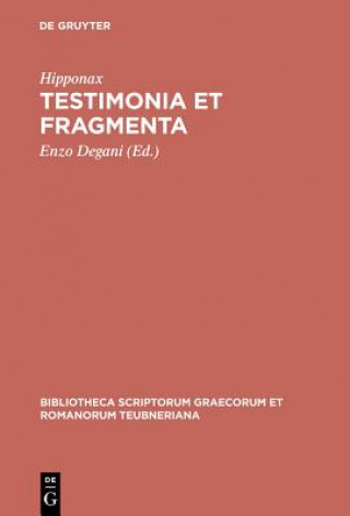 Testimonia Et Fragmenta CB