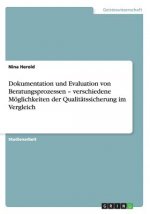 Dokumentation und Evaluation von Beratungsprozessen - verschiedene Möglichkeiten der Qualitätssicherung im Vergleich