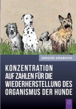 Konzentration auf Zahlen fur die Wiederherstellung des Organismus der Hunde