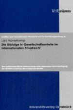Erbfolge in Gesellschaftsanteile Im Internationalen Privatrecht