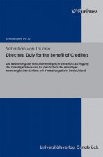 Directors' Duty for the Benefit of Creditors
