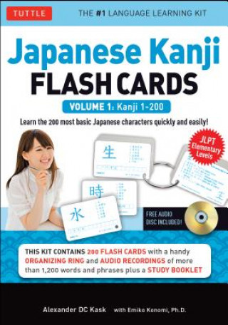 Japanese Kanji Flash Cards Kit Volume 1