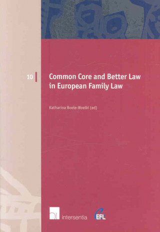 Common Core and Better Law in European Family Law