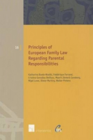 Principles of European Family Law Regarding Parental Responsibilities
