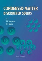 Condensed Matter: Disordered Solids