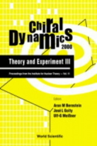 Chiral Dynamics: Theory And Experiment Iii