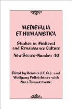 Medievalia et Humanistica, No. 40