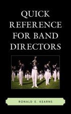 Quick Reference for Band Directors