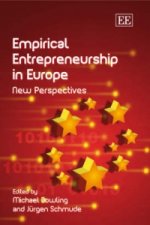 Empirical Entrepreneurship in Europe - New Perspectives
