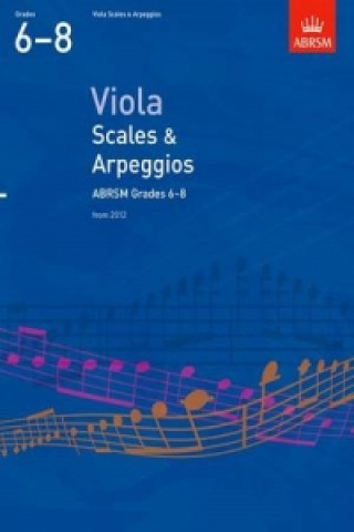 Viola Scales & Arpeggios, ABRSM Grades 6-8