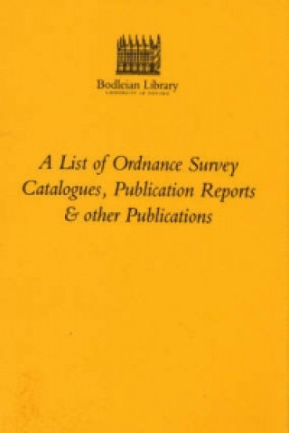List of Ordnance Survey Catalogues, Publication Reports and Other Publications