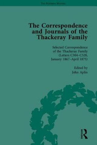 Correspondence and Journals of the Thackeray Family