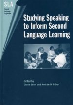 Studying Speaking to Inform Second Language Learning