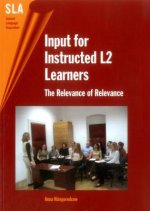 Input for Instructed L2 Learners