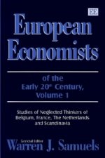 European Economists of the Early 20th Century, Volume 1