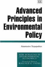 Advanced Principles in Environmental Policy