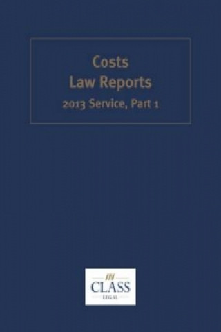 Costs Law Reports 2013 Service