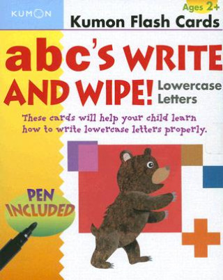 ABC's Write and Wipe Lowercase Letters