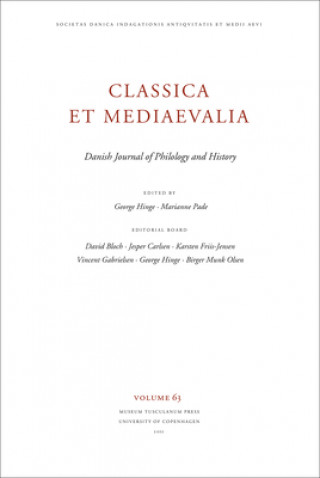 Classica et Mediaevalia Volume 63