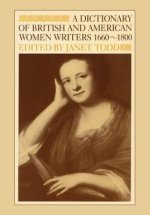 Dictionary of British and American Women Writers 1660-1800