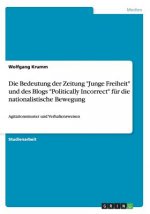 Bedeutung der Zeitung Junge Freiheit und des Blogs Politically Incorrect fur die nationalistische Bewegung