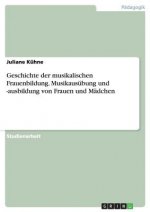 Geschichte der musikalischen Frauenbildung. Musikausübung und -ausbildung von Frauen und Mädchen