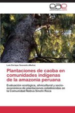 Plantaciones de caoba en comunidades indigenas de la amazonia peruana