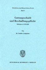 Gattungsschuld und Beschaffungspflicht.