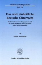 Das erste einheitliche deutsche Güterrecht