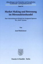 Market Making und Betreuung im Börsenaktienhandel.