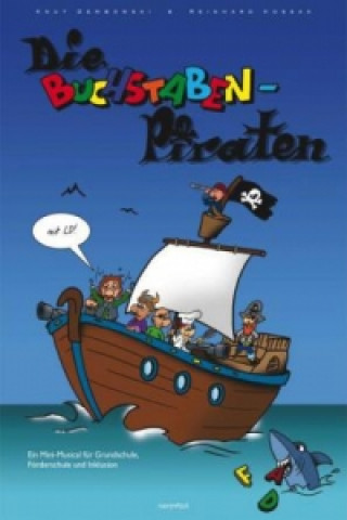 Die Buchstabenpiraten, m. Audio-CD