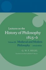 Hegel: Lectures on the History of Philosophy